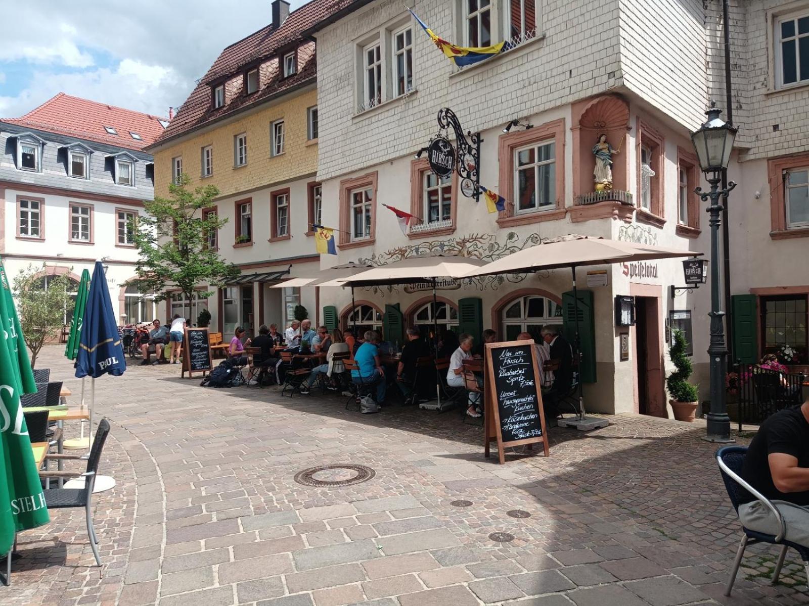 Fuerstenstube Hirschhorn Esterno foto
